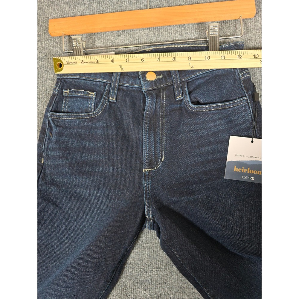 JOES JEANS The Callie High Rise Cropped Boot Jeans Dark Wash Size 24 Stretch - Picture 4 of 11